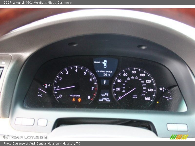 Verdigris Mica / Cashmere 2007 Lexus LS 460