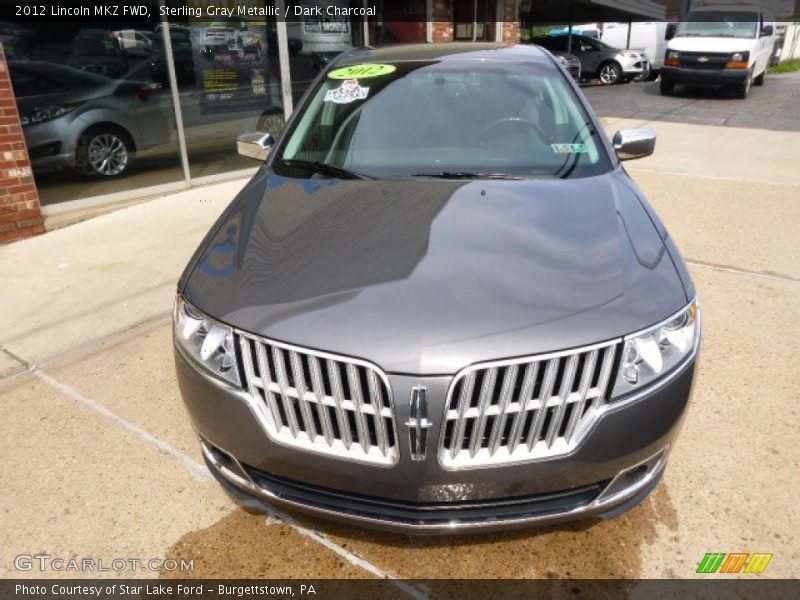 Sterling Gray Metallic / Dark Charcoal 2012 Lincoln MKZ FWD