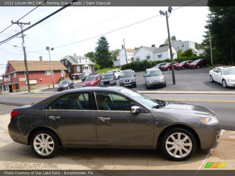 Sterling Gray Metallic / Dark Charcoal 2012 Lincoln MKZ FWD