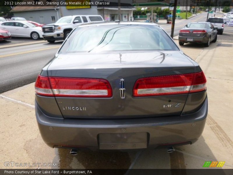 Sterling Gray Metallic / Dark Charcoal 2012 Lincoln MKZ FWD