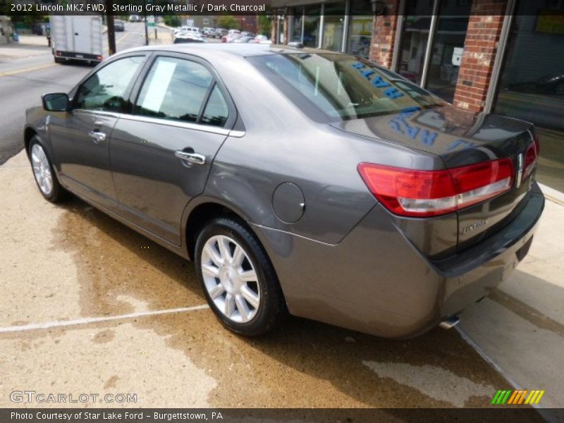 Sterling Gray Metallic / Dark Charcoal 2012 Lincoln MKZ FWD