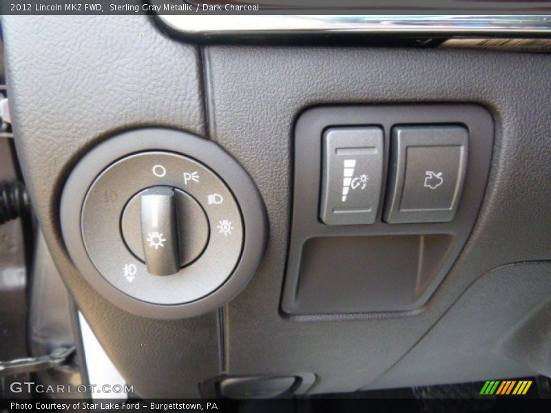 Sterling Gray Metallic / Dark Charcoal 2012 Lincoln MKZ FWD