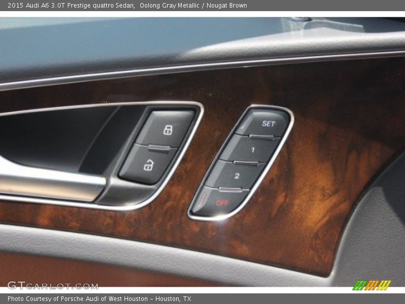 Oolong Gray Metallic / Nougat Brown 2015 Audi A6 3.0T Prestige quattro Sedan