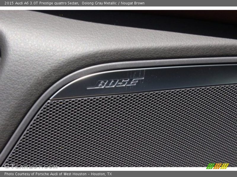 Oolong Gray Metallic / Nougat Brown 2015 Audi A6 3.0T Prestige quattro Sedan