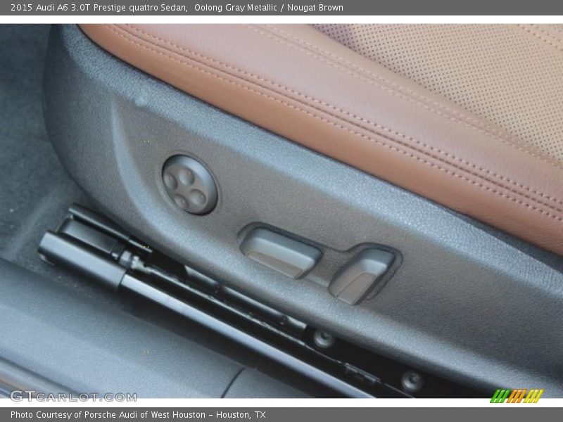 Oolong Gray Metallic / Nougat Brown 2015 Audi A6 3.0T Prestige quattro Sedan