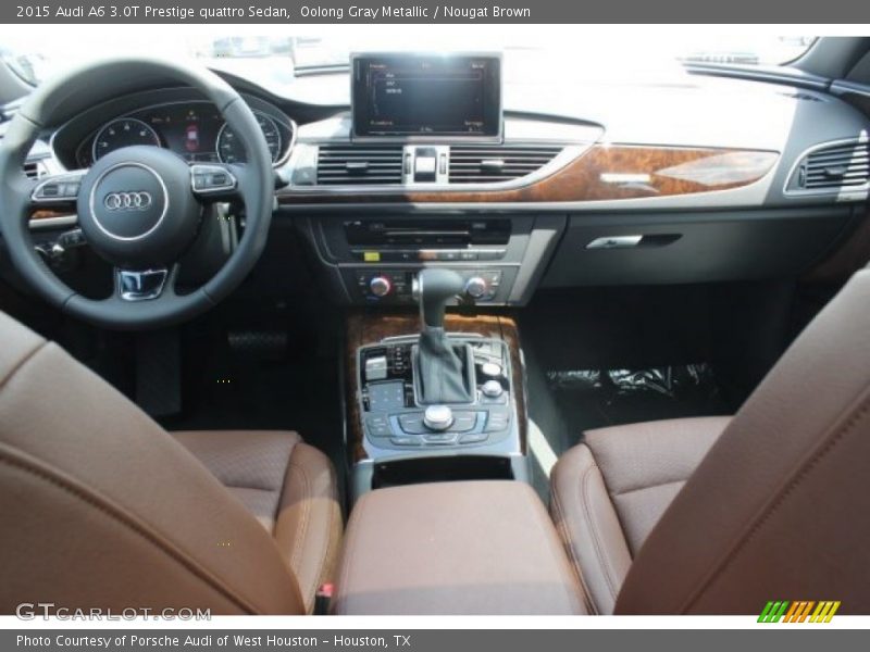 Dashboard of 2015 A6 3.0T Prestige quattro Sedan