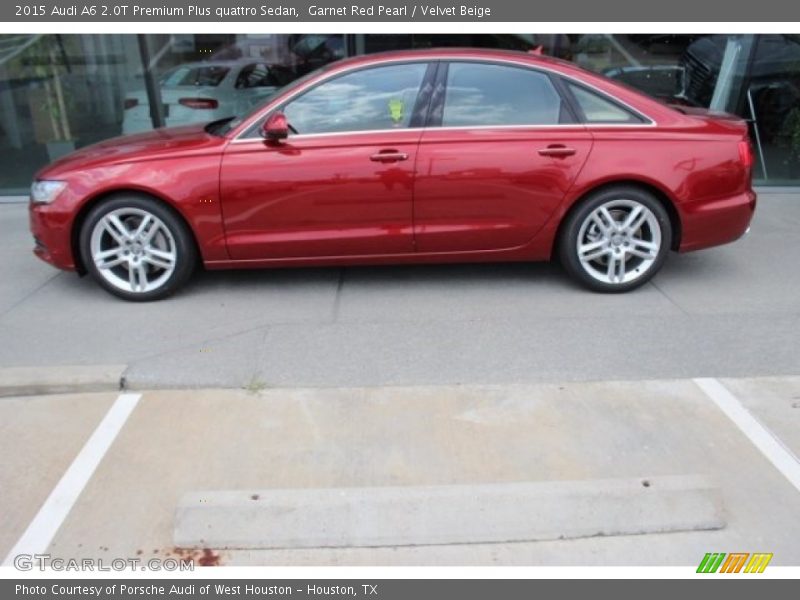  2015 A6 2.0T Premium Plus quattro Sedan Garnet Red Pearl