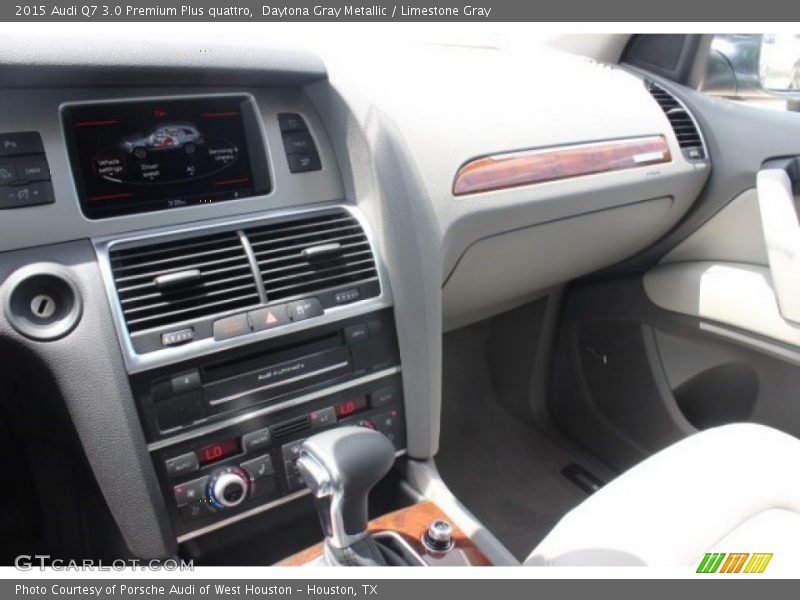 Daytona Gray Metallic / Limestone Gray 2015 Audi Q7 3.0 Premium Plus quattro