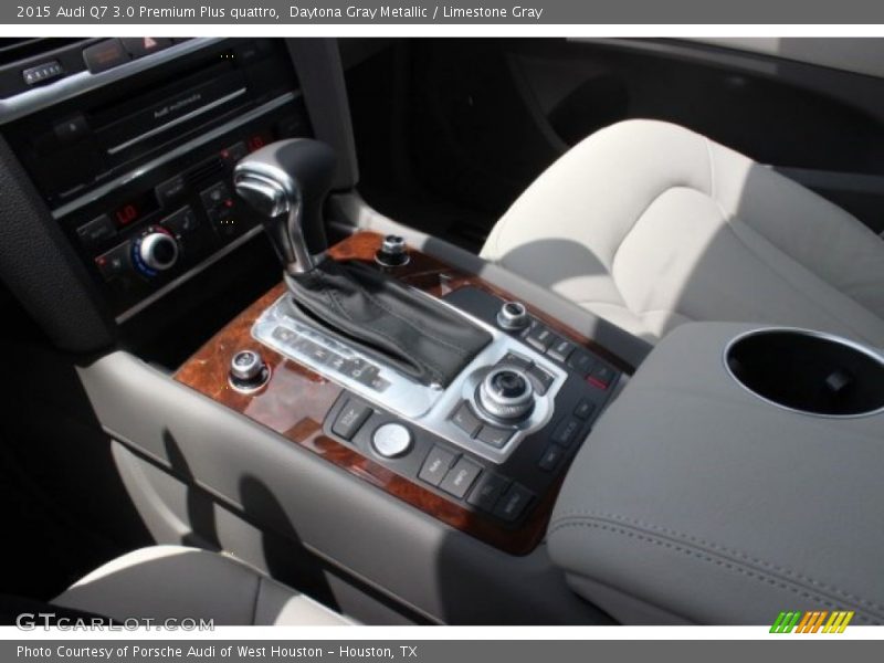 Daytona Gray Metallic / Limestone Gray 2015 Audi Q7 3.0 Premium Plus quattro