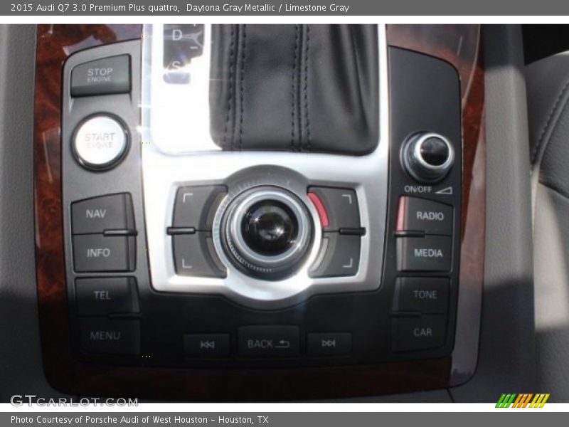 Daytona Gray Metallic / Limestone Gray 2015 Audi Q7 3.0 Premium Plus quattro