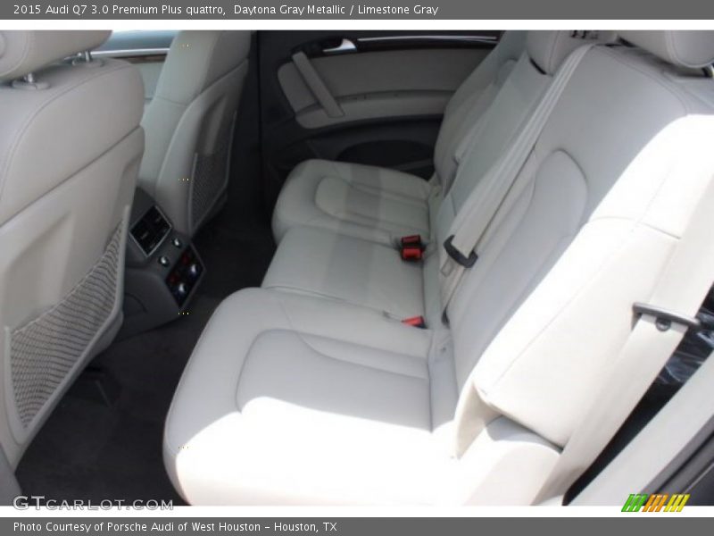 Daytona Gray Metallic / Limestone Gray 2015 Audi Q7 3.0 Premium Plus quattro