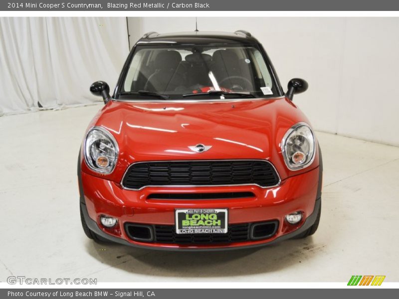 Blazing Red Metallic / Carbon Black 2014 Mini Cooper S Countryman