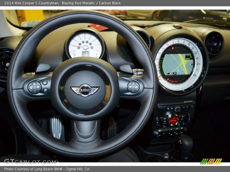 Blazing Red Metallic / Carbon Black 2014 Mini Cooper S Countryman