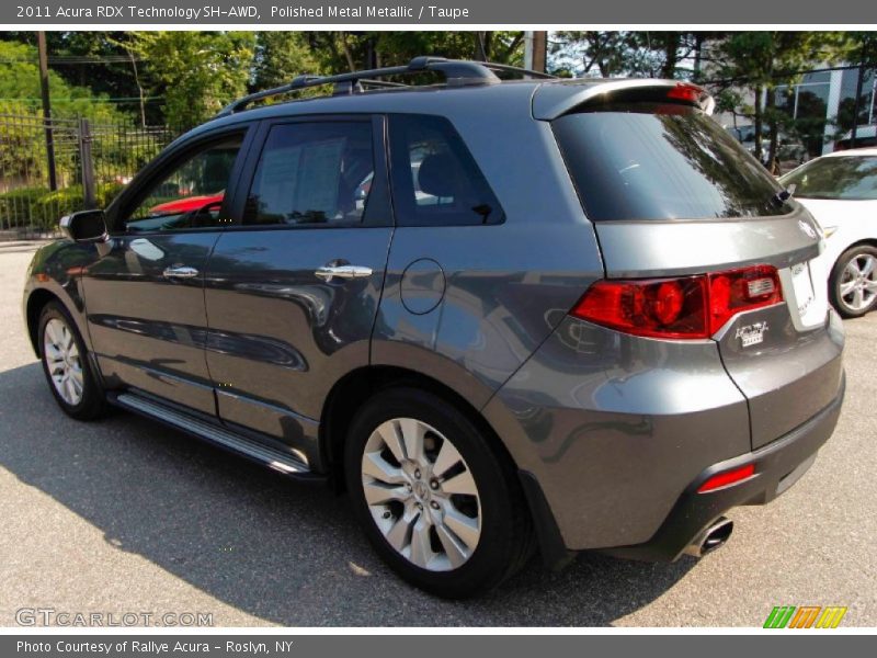 Polished Metal Metallic / Taupe 2011 Acura RDX Technology SH-AWD