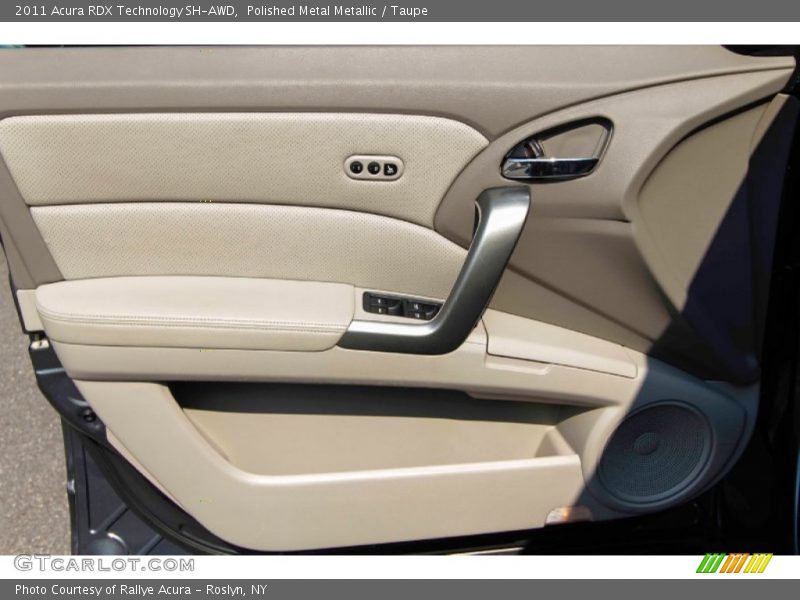 Polished Metal Metallic / Taupe 2011 Acura RDX Technology SH-AWD