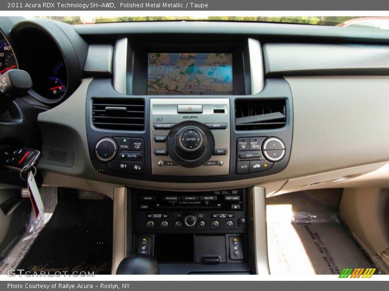 Polished Metal Metallic / Taupe 2011 Acura RDX Technology SH-AWD
