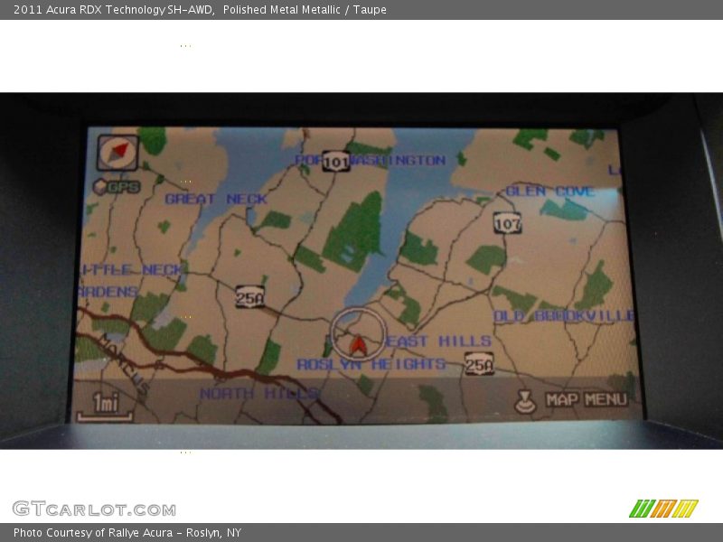 Polished Metal Metallic / Taupe 2011 Acura RDX Technology SH-AWD