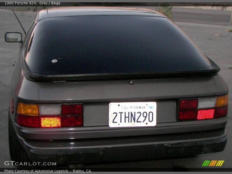 Grey / Beige 1980 Porsche 924