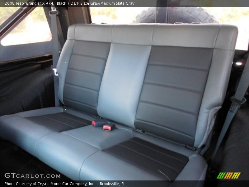Black / Dark Slate Gray/Medium Slate Gray 2008 Jeep Wrangler X 4x4