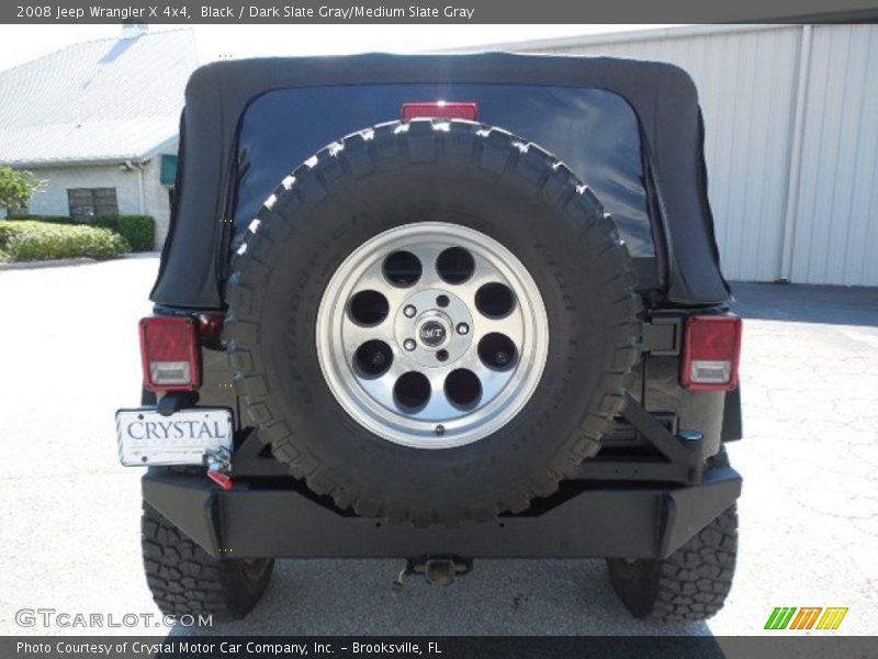 Black / Dark Slate Gray/Medium Slate Gray 2008 Jeep Wrangler X 4x4