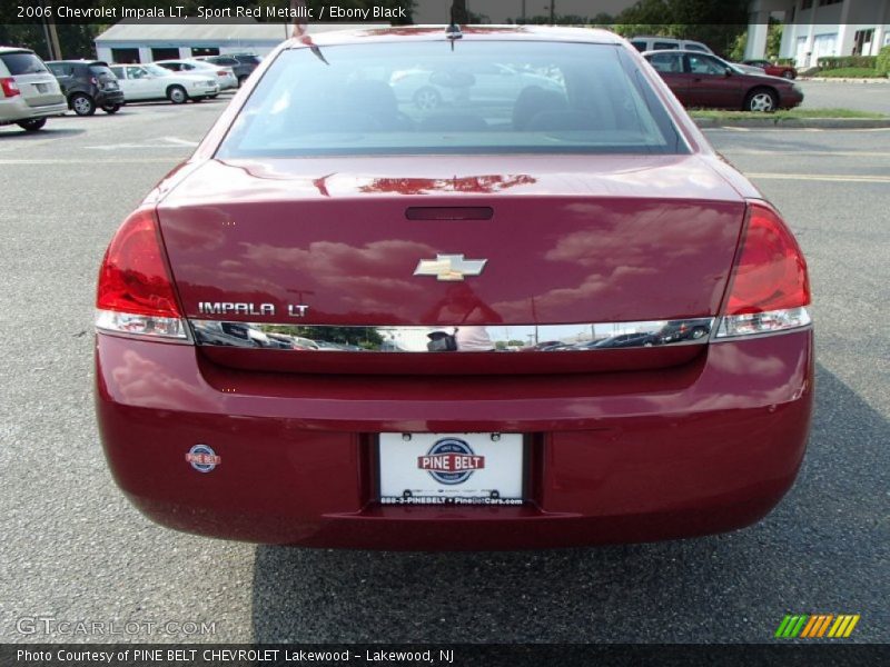 Sport Red Metallic / Ebony Black 2006 Chevrolet Impala LT