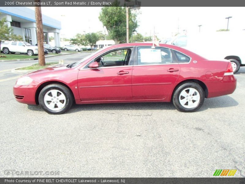 Sport Red Metallic / Ebony Black 2006 Chevrolet Impala LT