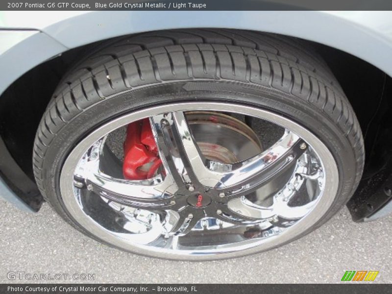 Custom Wheels of 2007 G6 GTP Coupe