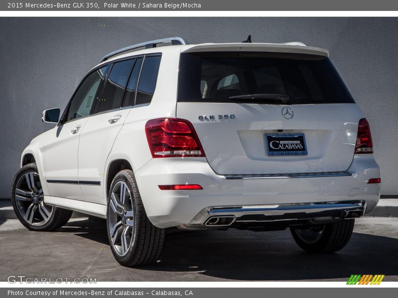 Polar White / Sahara Beige/Mocha 2015 Mercedes-Benz GLK 350