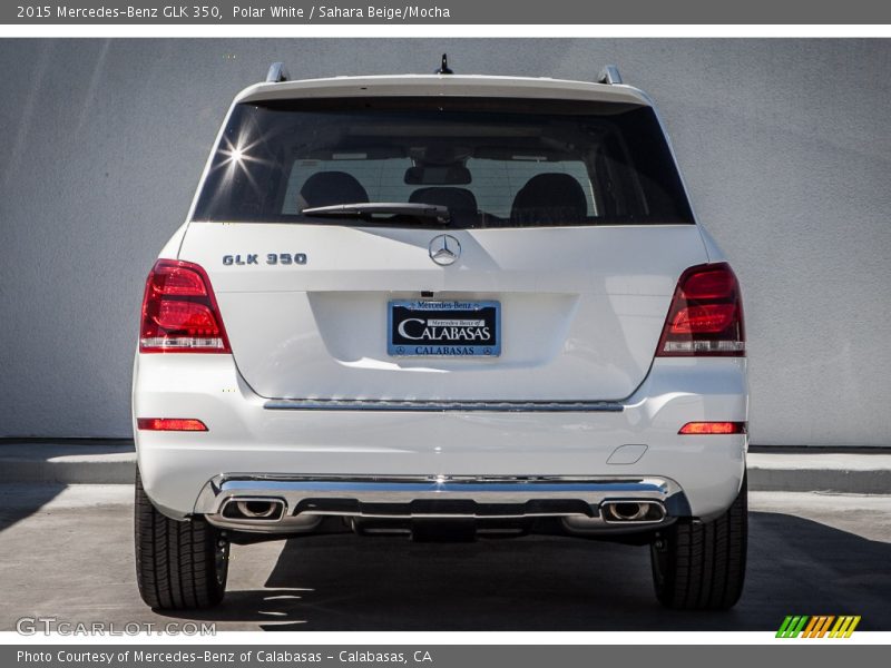 Polar White / Sahara Beige/Mocha 2015 Mercedes-Benz GLK 350