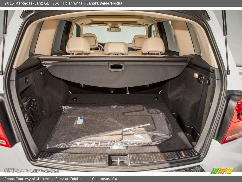 Polar White / Sahara Beige/Mocha 2015 Mercedes-Benz GLK 350