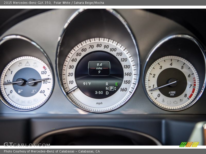 Polar White / Sahara Beige/Mocha 2015 Mercedes-Benz GLK 350