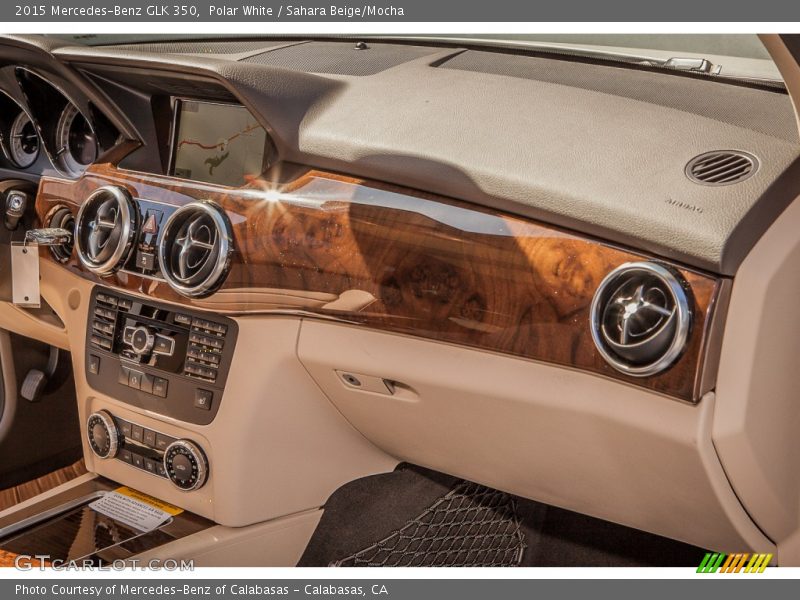 Polar White / Sahara Beige/Mocha 2015 Mercedes-Benz GLK 350