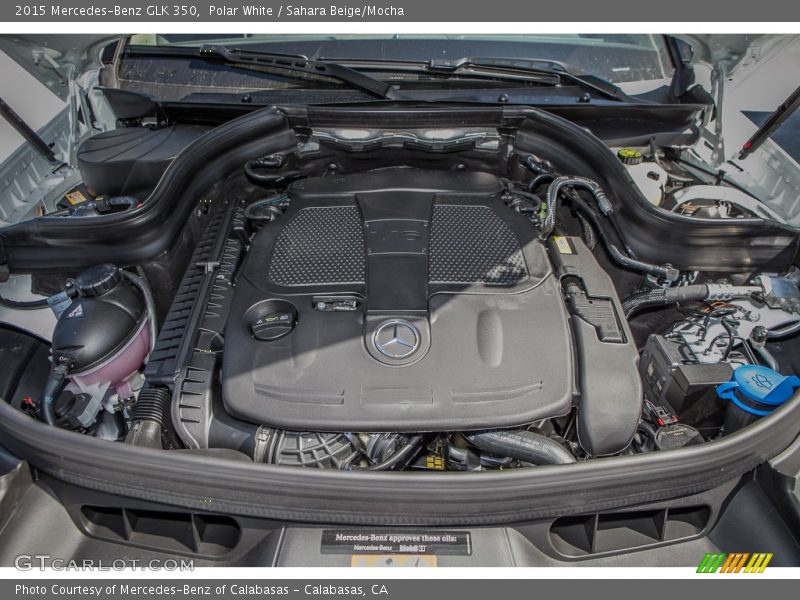 Polar White / Sahara Beige/Mocha 2015 Mercedes-Benz GLK 350