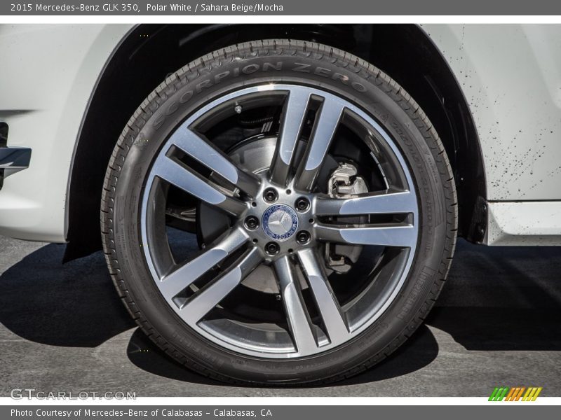 Polar White / Sahara Beige/Mocha 2015 Mercedes-Benz GLK 350