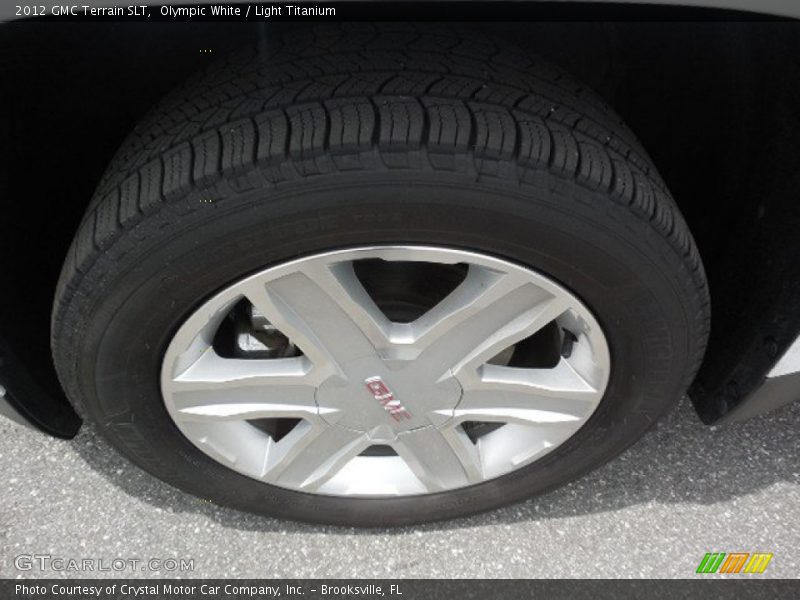 Olympic White / Light Titanium 2012 GMC Terrain SLT
