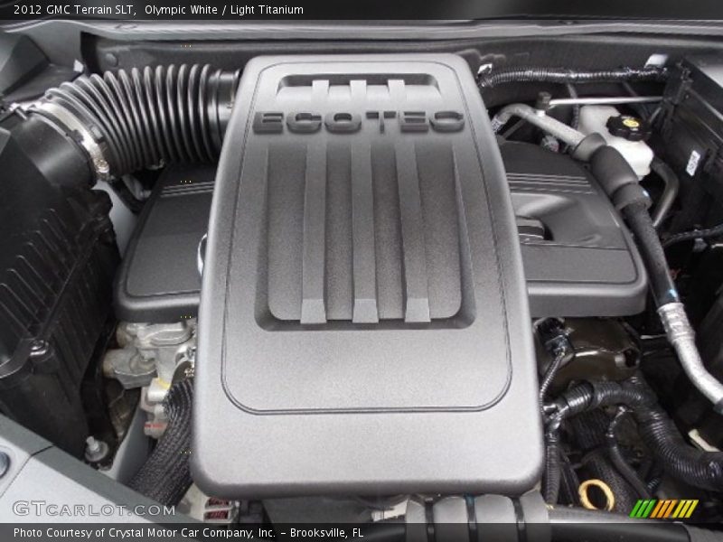 Olympic White / Light Titanium 2012 GMC Terrain SLT