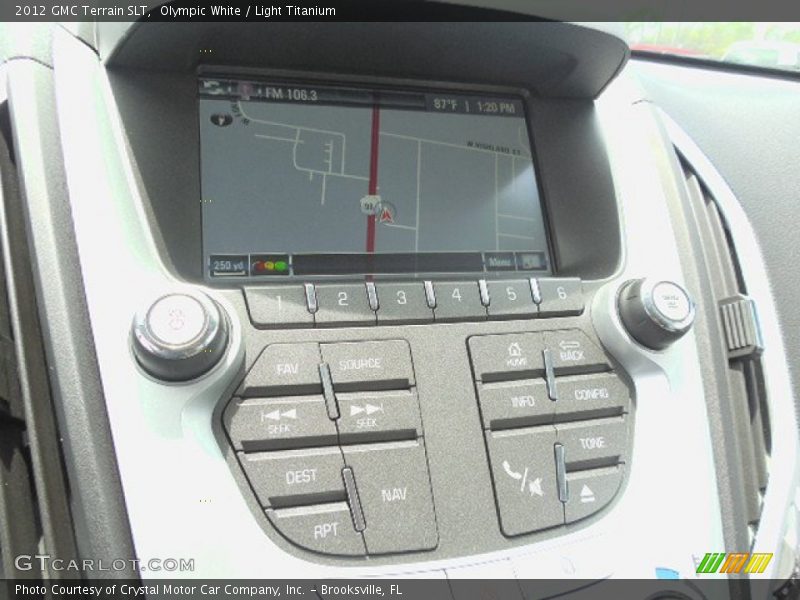 Olympic White / Light Titanium 2012 GMC Terrain SLT