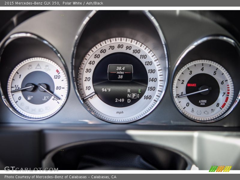 Polar White / Ash/Black 2015 Mercedes-Benz GLK 350