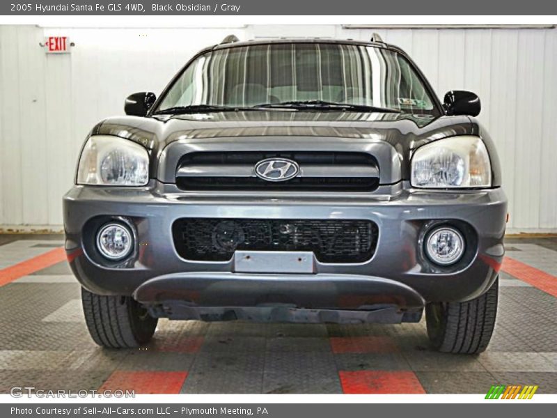 Black Obsidian / Gray 2005 Hyundai Santa Fe GLS 4WD