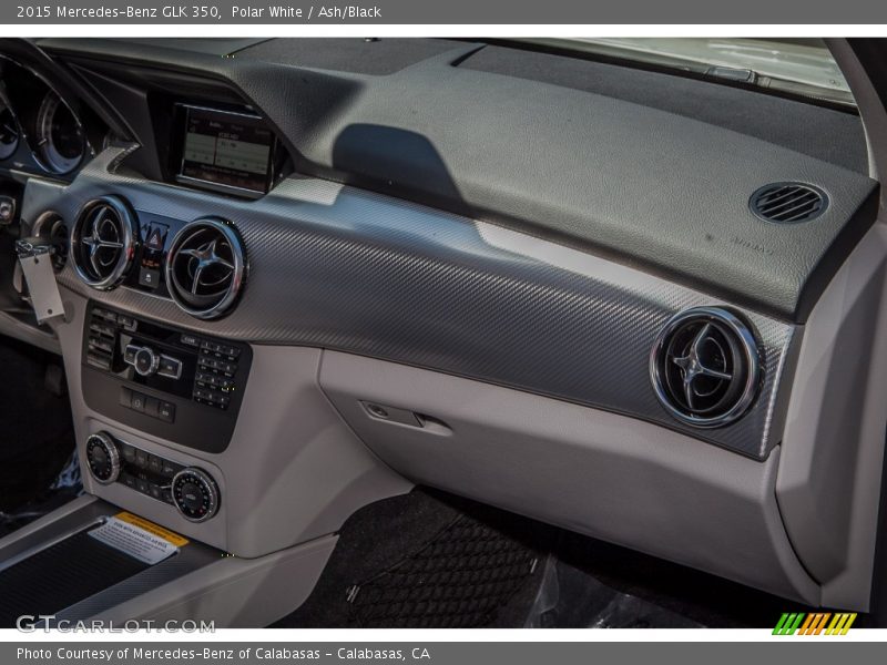 Polar White / Ash/Black 2015 Mercedes-Benz GLK 350