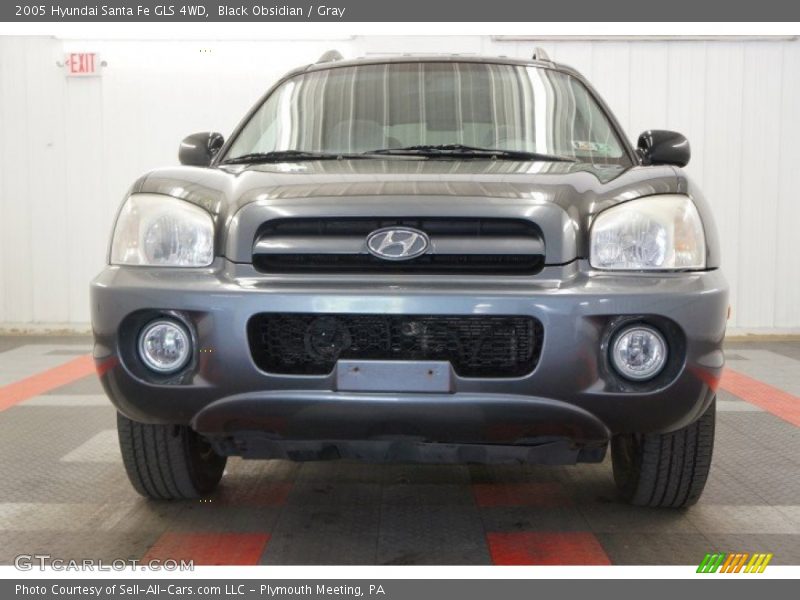 Black Obsidian / Gray 2005 Hyundai Santa Fe GLS 4WD