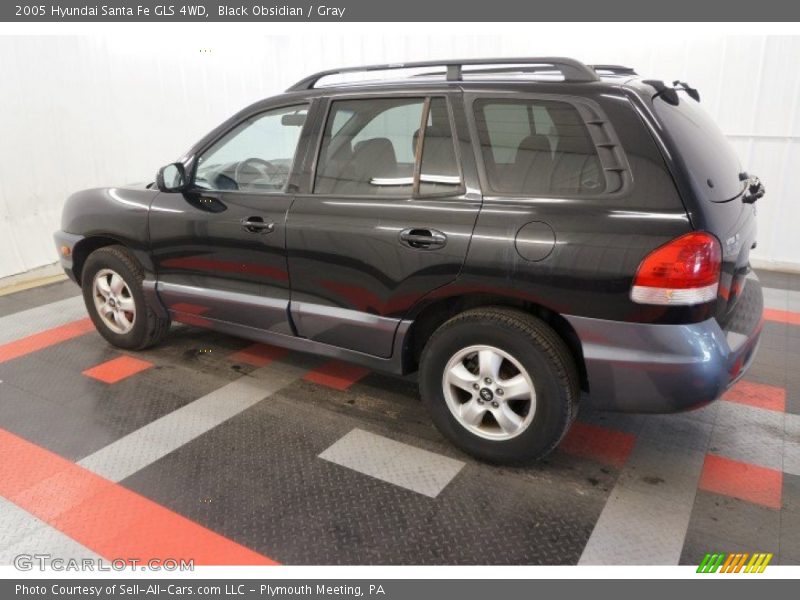 Black Obsidian / Gray 2005 Hyundai Santa Fe GLS 4WD
