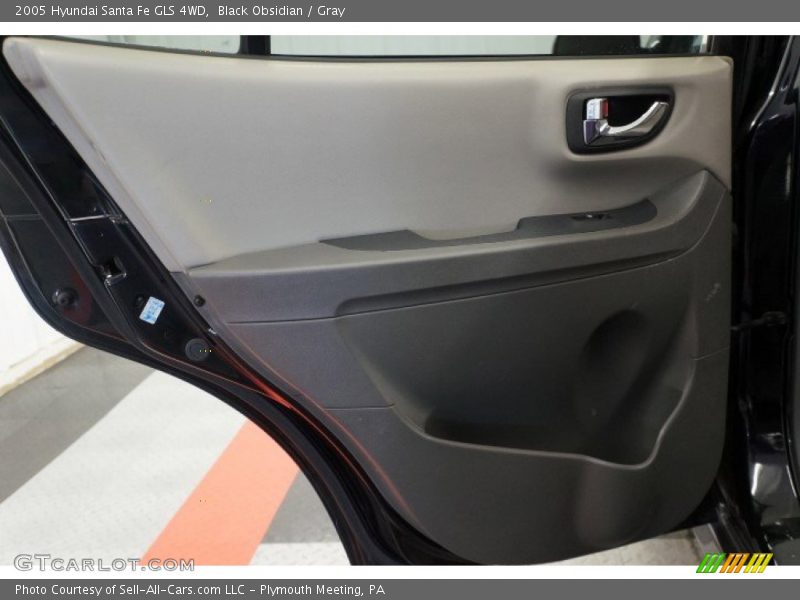 Black Obsidian / Gray 2005 Hyundai Santa Fe GLS 4WD