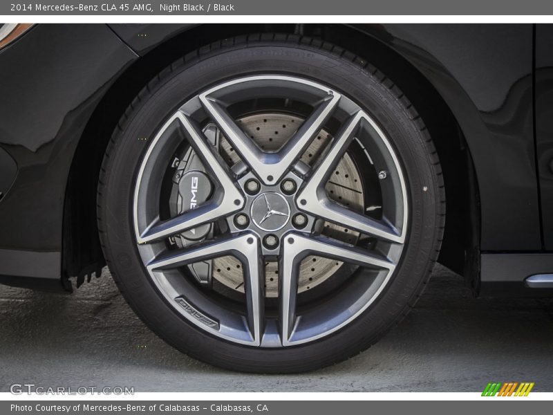 Night Black / Black 2014 Mercedes-Benz CLA 45 AMG