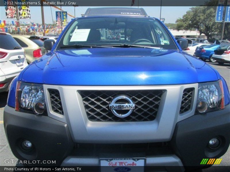Metallic Blue / Gray 2012 Nissan Xterra S
