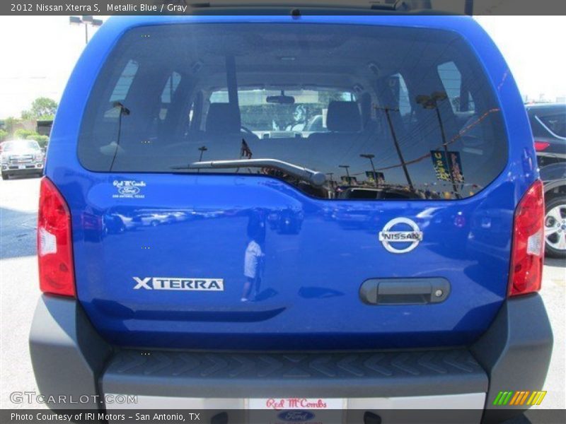 Metallic Blue / Gray 2012 Nissan Xterra S