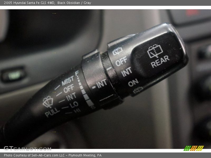 Black Obsidian / Gray 2005 Hyundai Santa Fe GLS 4WD