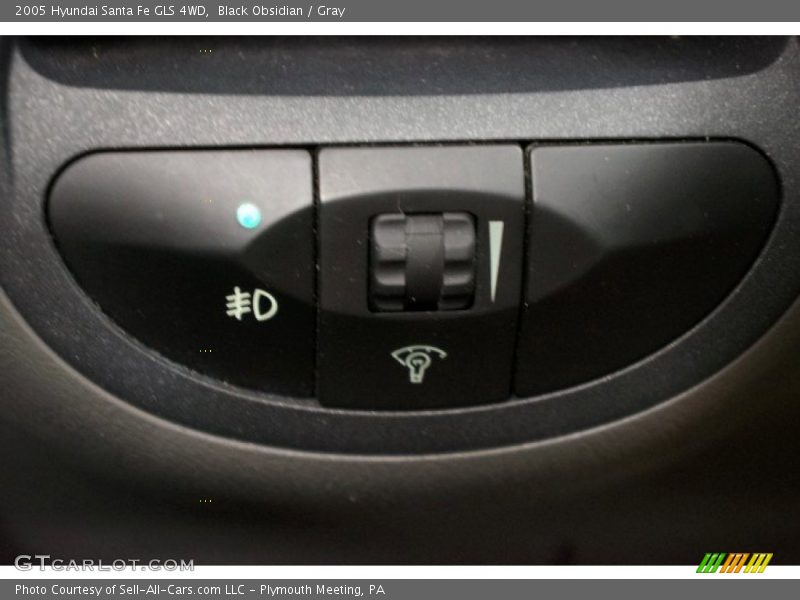 Black Obsidian / Gray 2005 Hyundai Santa Fe GLS 4WD