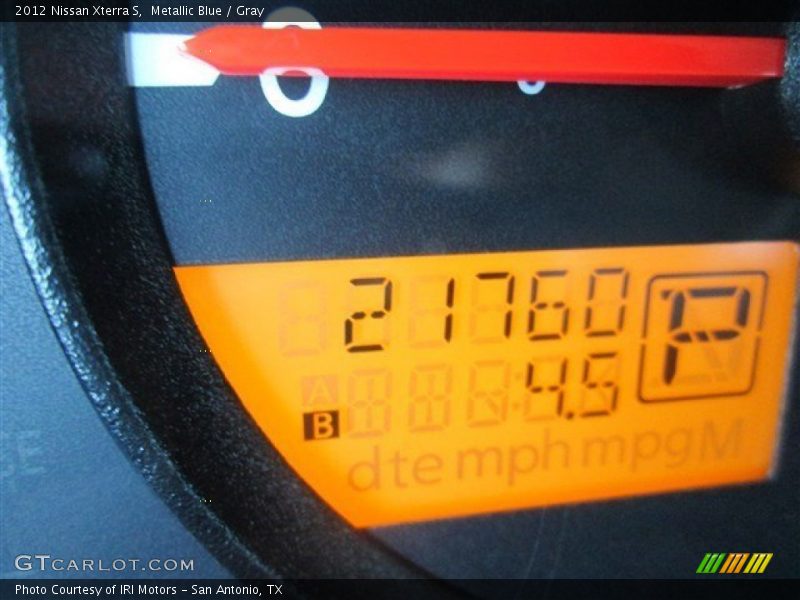 Metallic Blue / Gray 2012 Nissan Xterra S