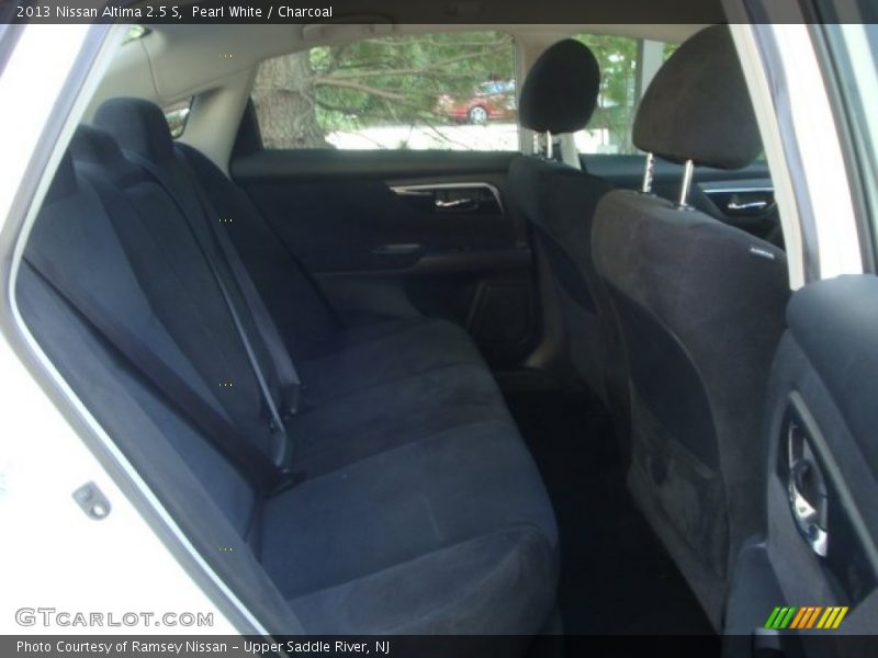 Pearl White / Charcoal 2013 Nissan Altima 2.5 S
